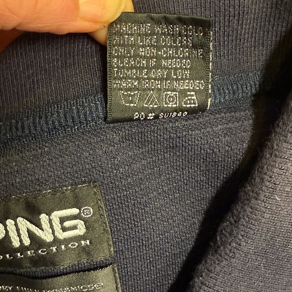 PING Men’s navy blue golf polo size XL. - Picture 11 of 14